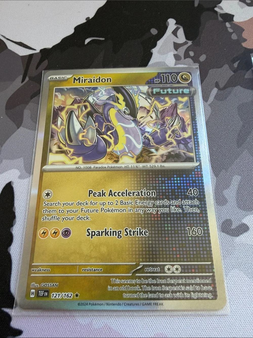 ⚡ Miraidon Pokémon Character Card Lot | 4 Holo & Reverse Holo Cards ✨5/$25✨